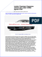 Porsche Boxster Cayman Cayenne Macan Panamera 911 2021 Ewd Electric Diagram PDF