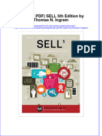 Original PDF Sell 5th Edition by Thomas N Ingram PDF