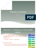 Thema 4 Evolutie