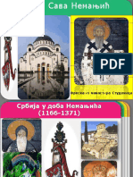 Свети Сава 800 Година Од Аутокефалности Српске Цркве