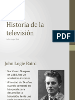 Historia de La Televisión John Logie Baird