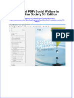 Original PDF Social Welfare in Canadian Society 5th Edition PDF