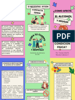 Triptico Como Afecta El Alcohol y Drogas en Mi Condicion Fisica