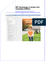 Original PDF Sociology in Action 3rd Canadian Edition PDF