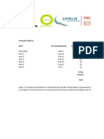 Consumos y Dimensiones Cisternas Hotel y Oficinas