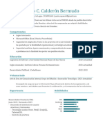 Mi CV - Paulo Calderon