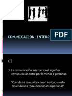 Comunicación Interpersonal