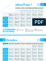 Calendario Septiembre Enarm