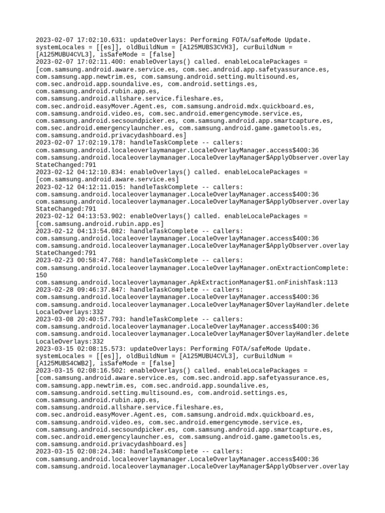 Lom Log | PDF