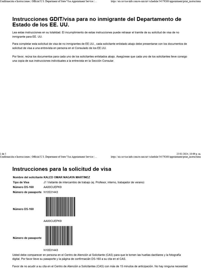 Department Of State Visa Reciprocity