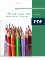 Report of Assessment of Curriculum