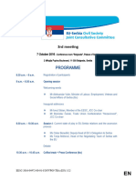 Draft Programme 3rd Eu Serbia JCC 05 - 09 - en