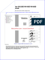 Valtra Tractor n123d n143d n163d Service Manual