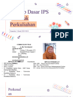 Konsep Dasar Ips - Pertemuan 1