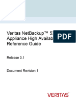 NetBackup 53xx Appliance High Availability Reference Guide - 3.1