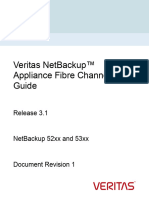 NetBackup Appliance Fibre Channel Guide - 3.1