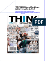 Original PDF Think Social Problems 2nd Edition by John D Carl PDF