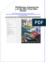 Original Pdfbiology Exploring The Diversity of Life 4th 1 3 by Peter Russell PDF