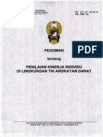 KEP 995 XII 2016 Pedoman Tentang Penilaian Kinerja Individu Di Lingkungan TNI