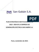 Plan Estratégico Institucional (PEI) 2022-2026