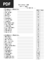 Lista Romana Back | PDF