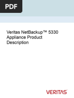 NetBackup 5330 Appliance Product Description