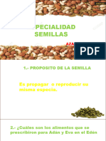 Especialidad Semillas