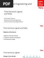 Time Harmonic Signals and Fields