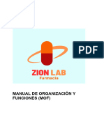 Manual de Organización y Funciones (Mof)