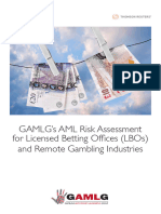 GAMLG Risk Assessment