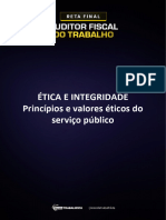 RETA FINAL AFT eTICA E INTEGRIDADE Principios e Valores Eticos Do Servico Publico