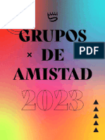 Grupos de Amistad 2023 - Octubre 1