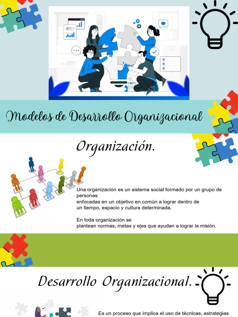 Modelos de Desarrollo Organizacional | PDF