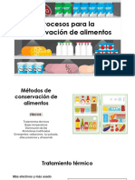Clase 4. Métodos de Conservación de Los Alimentos PDF
