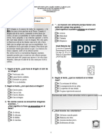 Prueba Diagnóstica 7º Español (2011)