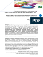 Horta Escolar Uma Proposta Pedagógica e Interdisciplinar