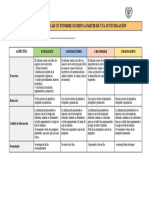 Cedec Rubrica Informe Escrito Trabajo Por Proyectos