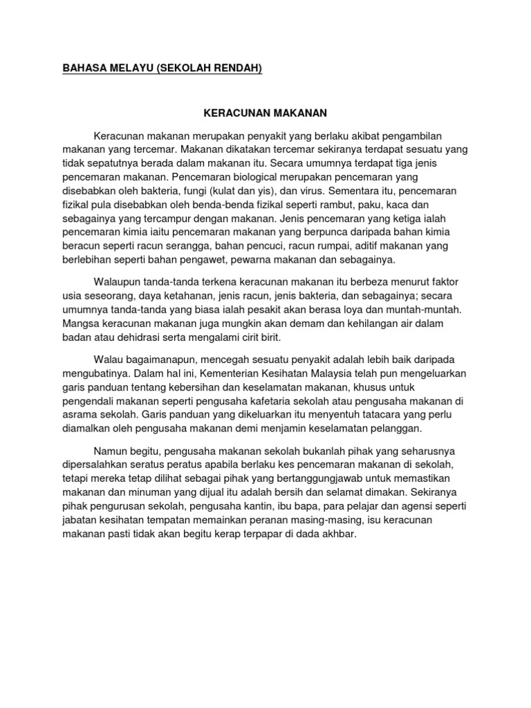 Instrumen Bahasa Melayu Pdf