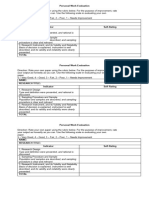 Rubric Oral Defense