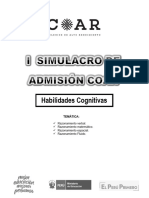 Primer Simulacro Coar 2023 - Resuelto