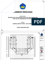 Gambar Rehabilitasi Atap FISIP Unpatti