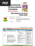 RPT Math DLP Year 1