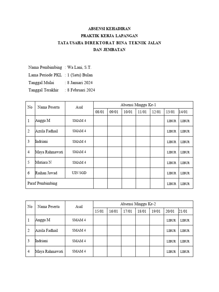 Absen | PDF