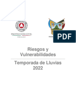 RIESGOS Y VULNERABILIDADES TEMPORADA DE LLUVIAS 2022 - PCyGR