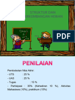 Pertemuan 1 Struktur Dan Perkembangan Hewan Dan Ruang Lingkupnya