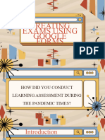 How To Create A Google Forms in Creating Student's Assessment
