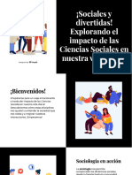 Presentacion El Impacto de Las Ciencias Sociales en Nuestra Vida Diaria