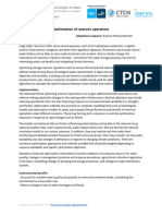 Optimization of Reservoir Operations