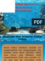 Pertemuan 2 Pola Perkembangan Tubuh Hewan Vertebrata Dan Invertebrata