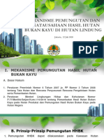 Materi Mekanisme Pemungutan Dan Penatausahaan Hasil HHBK Di Hutan Lindung - Wiro